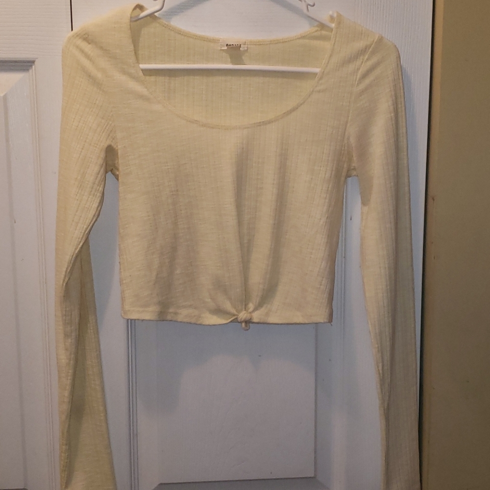 Garage Cropped Long Sleeve